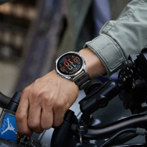 Tech-Protect Nylon apyrankė skirta Garmin Fenix 5 / 6 / 6 PRO / 7 / 8 (47 mm) / E - juodos spalvos - Image 4