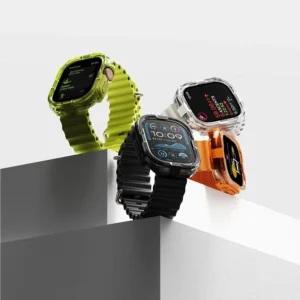 Ringke Fusion Bumper dėklas skirtas Apple Watch Ultra 49mm - juodos spalvos - Image 2