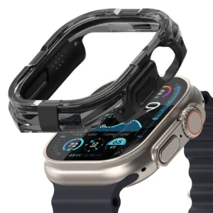 Ringke Fusion Bumper dėklas skirtas Apple Watch Ultra 49mm - juodos spalvos - Image 3