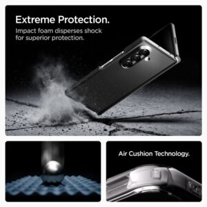 Juodas dėklas Samsung Galaxy Z Fold 7 telefonui "Spigen Tough Armor Pro MAG Magsafe" - Image 12