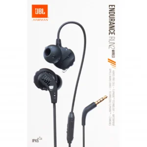 JBL Endurance Run 2 vandeniui atsparios laidinės ausinės - juodos spalvos - Image 3