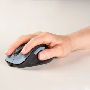 Hama MW-500 V2 belaidė pelė su įkraunamu akumuliatoriumi - žydros spalvos - Image 4