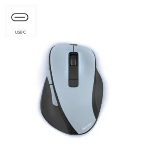 Hama MW-500 V2 belaidė pelė su įkraunamu akumuliatoriumi - žydros spalvos - Image 5