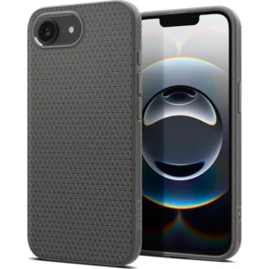 Spigen Liquid Air dėklas skirtas iPhone 16e - pilkos spalvos