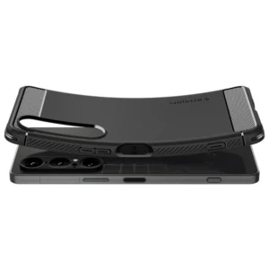 Spigen Rugged Armor dėklas skirtas Sony Xperia 1 VII - Matte juodos spalvos - Image 5