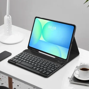Tech-Protect SC Pen + Keyboard dėklas skirtas Samsung Galaxy Tab S10 FE+ 13.1 X620 / X626B - juodos spalvos - Image 5