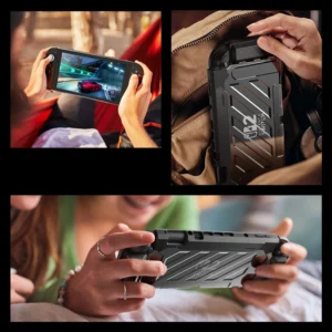 Supcase Unicorn Beetle Pro dėklas skirtas Nintendo Switch 2 - juodos spalvos - Image 7