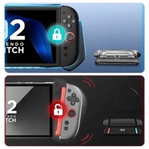 Supcase Blade dėklas skirtas Nintendo Switch 2 - juodos spalvos - Image 4