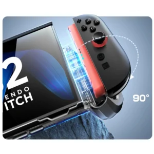 Supcase Blade dėklas skirtas Nintendo Switch 2 - juodos spalvos - Image 5