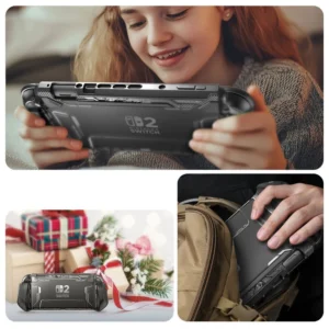 Supcase Blade dėklas skirtas Nintendo Switch 2 - juodos spalvos - Image 8