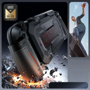 Supcase Titan dėklas skirtas Nintendo Switch 2 - juodos spalvos - Image 4