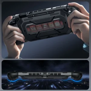 Supcase Titan dėklas skirtas Nintendo Switch 2 - juodos spalvos - Image 5