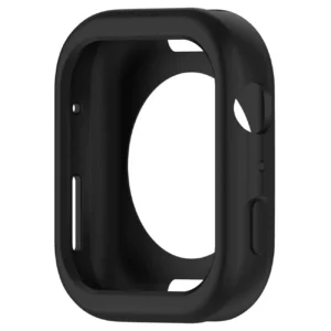 Silicone Watch dėklas skirtas Apple Watch 40 mm (Series 4/5/6/SE) - juodos spalvos