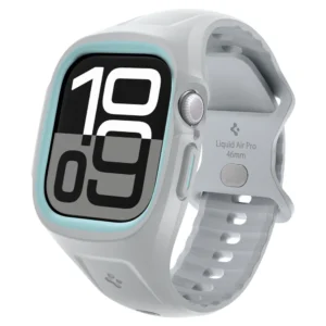 Spigen Liquid Air Pro apyrankė skirta Apple Watch 10 46mm - pilkos spalvos