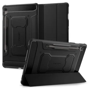 Spigen Rugged Armor "Pro" dėklas skirtas Samsung Galaxy Tab S10 FE+ 13.1 X620 / X626B - juodos spalvos - Image 1