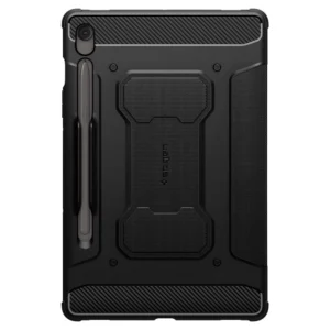 Spigen Rugged Armor "Pro" dėklas skirtas Samsung Galaxy Tab S10 FE+ 13.1 X620 / X626B - juodos spalvos - Image 3
