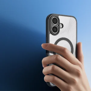 Dux Ducis Aimo Mag dėklas su Magnetic Ring skirtas Apple iPhone 17 – juodos spalvos - Image 5