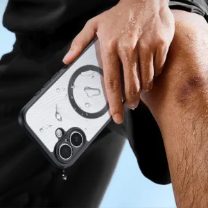 Dux Ducis Aimo Mag dėklas su Magnetic Ring skirtas Apple iPhone 17 – juodos spalvos - Image 6