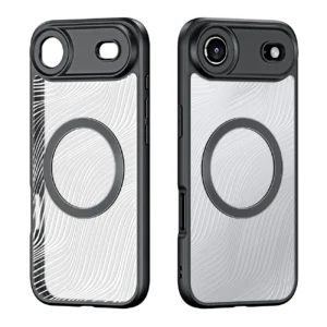 Dux Ducis Aimo Mag dėklas su Magnetic Ring skirtas Apple iPhone 17 Air – juodos spalvos - Image 2