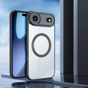Dux Ducis Aimo Mag dėklas su Magnetic Ring skirtas Apple iPhone 17 Air – juodos spalvos - Image 3