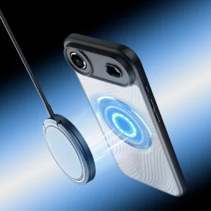 Dux Ducis Aimo Mag dėklas su Magnetic Ring skirtas Apple iPhone 17 Air – juodos spalvos - Image 4