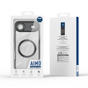 Dux Ducis Aimo Mag dėklas su Magnetic Ring skirtas Apple iPhone 17 Air – juodos spalvos - Image 9