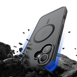 Dux Ducis Yind Apple iPhone 17 dėklas Compatible su MagSafe - juodos spalvos - Image 9
