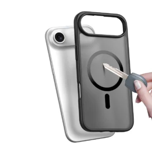 Dux Ducis Yind Apple iPhone 17 Air dėklas Compatible su MagSafe - juodos spalvos - Image 8