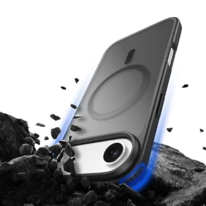 Dux Ducis Yind Apple iPhone 17 Air dėklas Compatible su MagSafe - juodos spalvos - Image 9