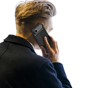 Dux Ducis Skin Pro dėklas skirtas Apple iPhone 17 Air su Flip and Card Slot - juodos spalvos - Image 6