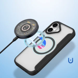 Dux Ducis Skin X Pro Apple iPhone 17 dėklas su Wallet, MagSafe Compatible - juodos spalvos - Image 5