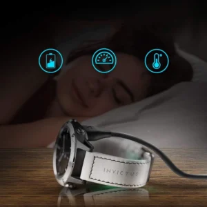 Tech-Protect MC04 UltraBoost USB-A kabelis skirtas Garmin Watch 1m - juodos spalvos - Image 4