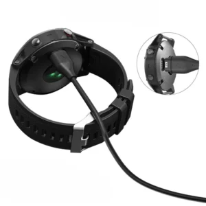 Tech-Protect MC04 UltraBoost USB-C kabelis skirtas Garmin Watch 1m - juodos spalvos - Image 2