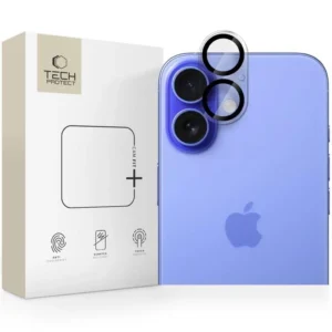 Tech-Protect Cam Fit+ Camera dėklas skirtas Apple iPhone 16 / 16 Plus - skaidrus