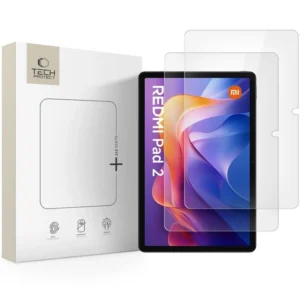Tech-Protect Glass Fit+ 2-pack apsauginis stiklas skirtas Xiaomi Redmi Pad 2 11.0 / SE 11.0 - skaidrus