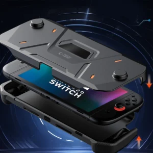 Tech-Protect Carbonox dėklas skirtas Nintendo Switch 2 - juodos spalvos - Image 4