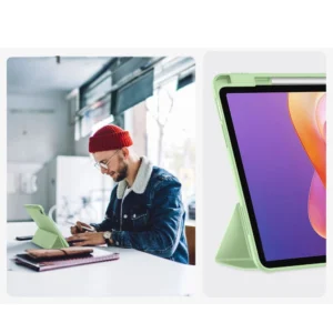 Tech-Protect SC Pen dėklas skirtas Xiaomi Redmi Pad 2 11.0 - žalios spalvos - Image 8
