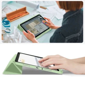 Tech-Protect SC Pen dėklas skirtas Xiaomi Redmi Pad 2 11.0 - žalios spalvos - Image 9