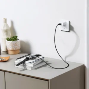 Tech-Protect Ultraboost USB-C Angle Adapter skirtas Garmin Watch - pilkos spalvos - Image 5