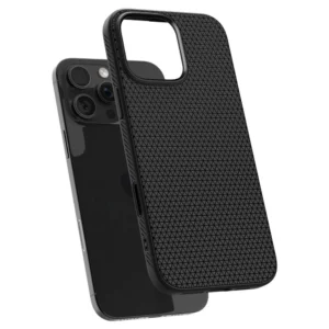 Spigen Liquid Air "T" MagSafe dėklas skirtas iPhone 16 Pro - matte juodos spalvos - Image 9
