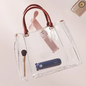 Jisulife rankinis ventiliatorius Life8 Mini nešiojamas USB ventiliatorius su Power Bank and Flashlight - mėlynos spalvos - Image 3