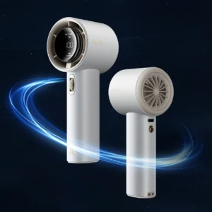 Jisulife rankinis ventiliatorius Pro1 FA53 (ABS) nešiojamas USB ventiliatorius - baltos spalvos - Image 5