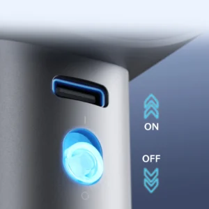 Jisulife rankinis ventiliatorius Pro1 S FA53PRO nešiojamas USB ventiliatorius - pilkos spalvos - Image 6