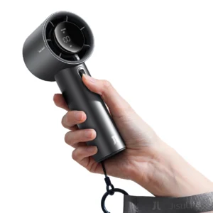 Jisulife rankinis ventiliatorius Pro1 S FA53PRO nešiojamas USB ventiliatorius - pilkos spalvos - Image 4