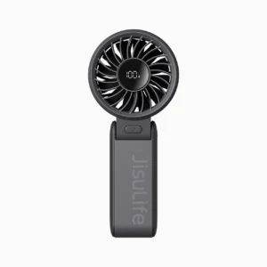 Jisulife rankinis ventiliatorius Life7 5000mAh nešiojamas USB ventiliatorius - juodos spalvos - Image 3