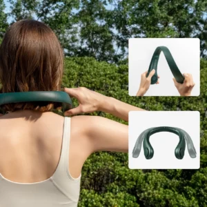 Jisulife Neck Fan Life3 Portable USB Neck Fan - žalios spalvos - Image 7
