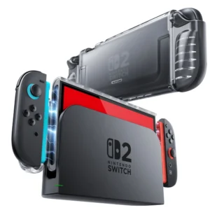 Supcase Crystal dėklas skirtas Nintendo Switch 2 - skaidrus