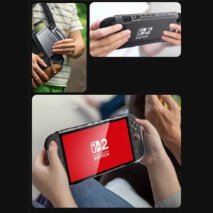 Supcase Crystal dėklas skirtas Nintendo Switch 2 - skaidrus - Image 6
