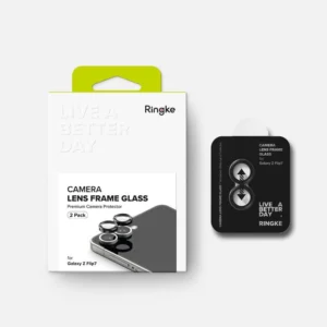 Ringke Camera Frame Protector 2-pack skirtas Samsung Galaxy Z Flip 7 - juodos spalvos - Image 8