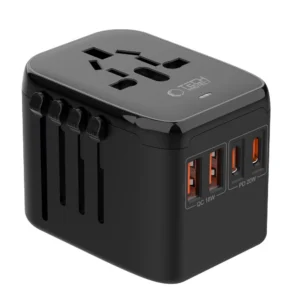 Tech-Protect TA200 EU / UK / US / AU adapteris - juodos spalvos - Image 3